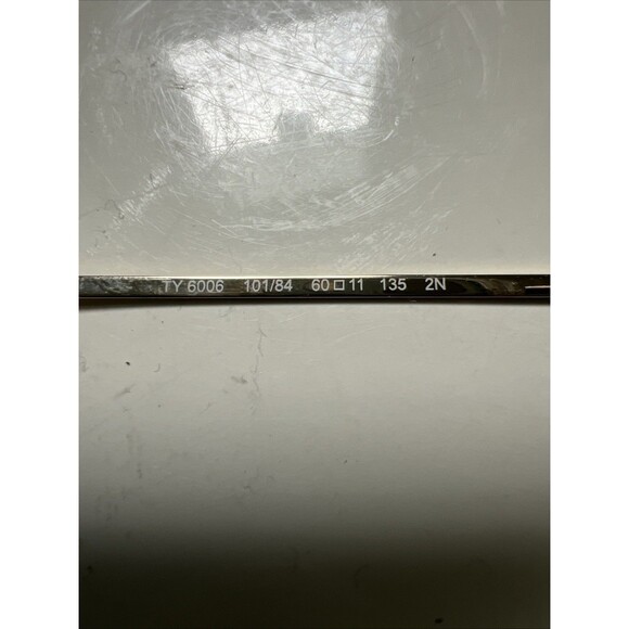 Tory Burch TY6006 109/8G Gold Frame Aviator Sunglasses FRAME ONLY Designer Glam - Picture 10 of 10